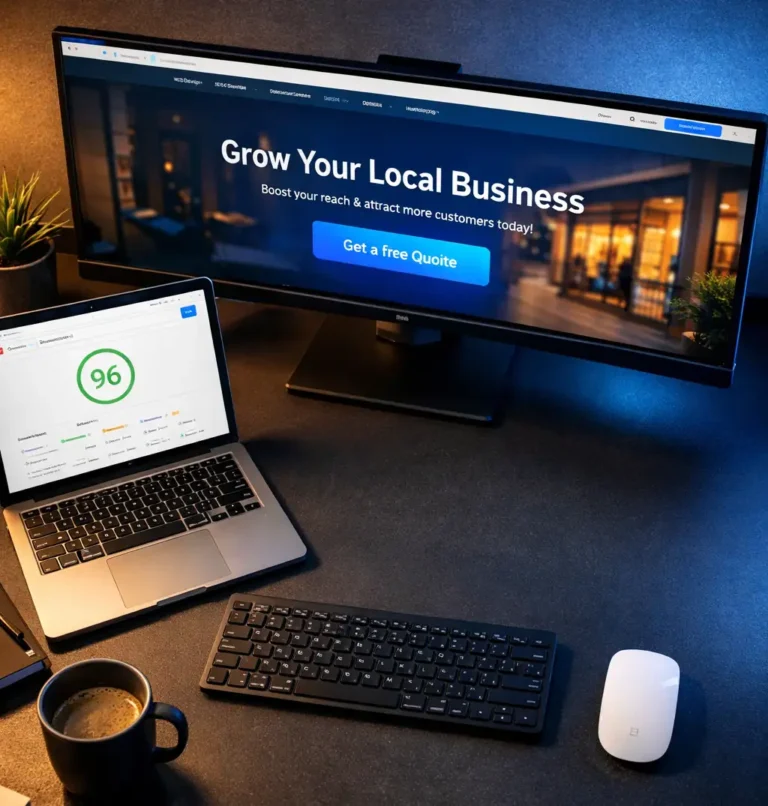plumbers business website design