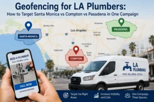 Geofencing for LA Plumbers